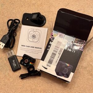 Mini Camera with Accessories